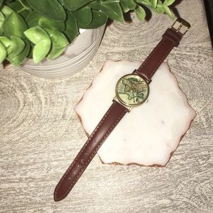 Urban Outfitters Travel Map Watch